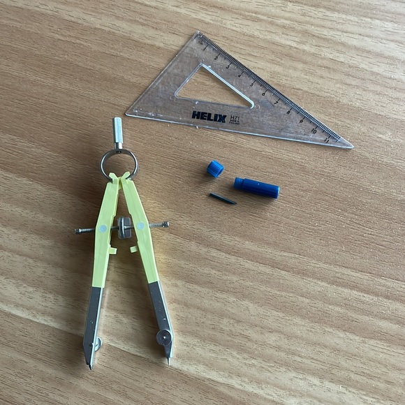 Vintage Staedtler draftsman set.  Geomaster. - Picture 2 of 3